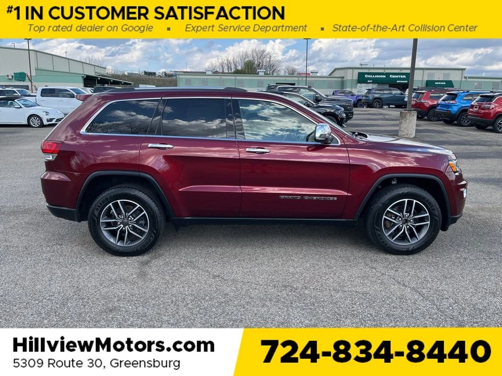 Certified Used 2020 Velvet Jeep Limited image 8