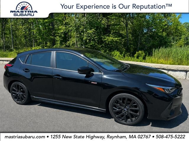 Used 2024 Crystal Black Silica Subaru 2.5RS image 1