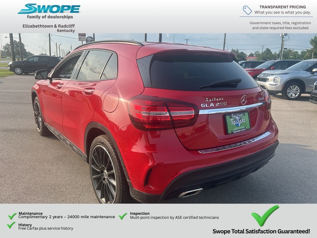 Used 2020 Jupiter Red Mercedes-Benz 250 4MATIC® image 7