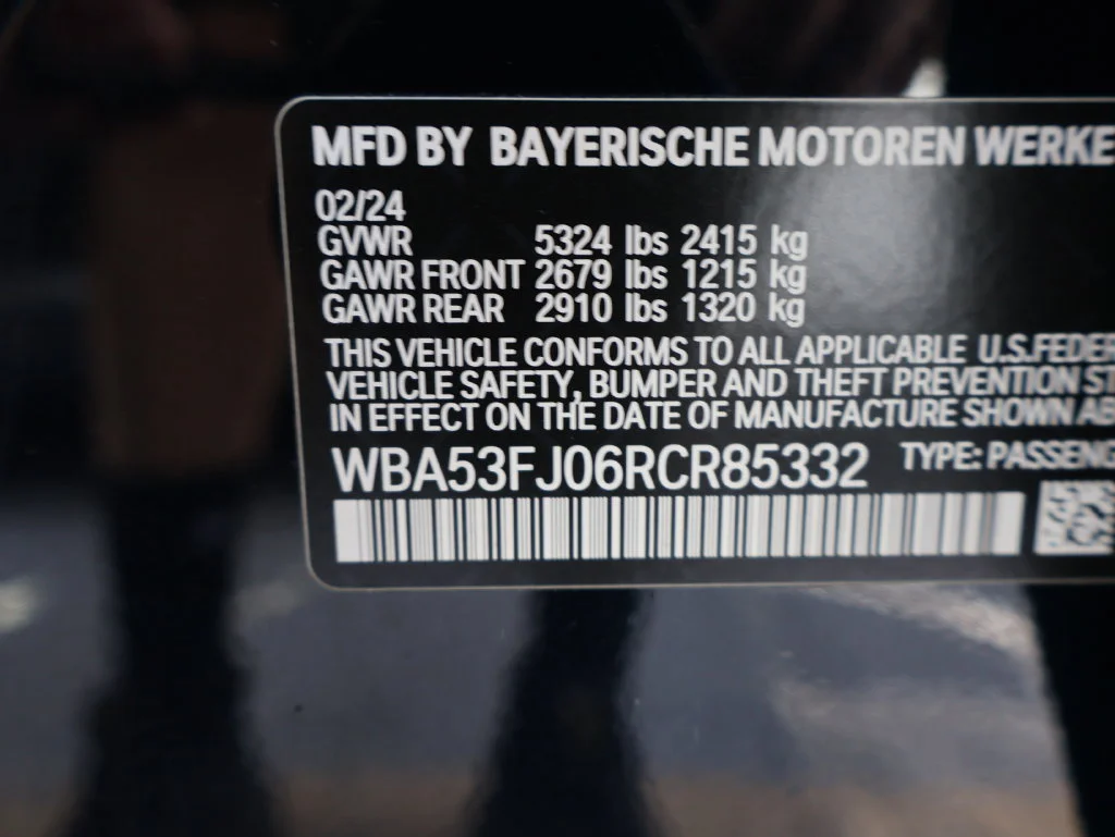 Used 2024 Carbon Black Metallic BMW 530i xDrive image 42