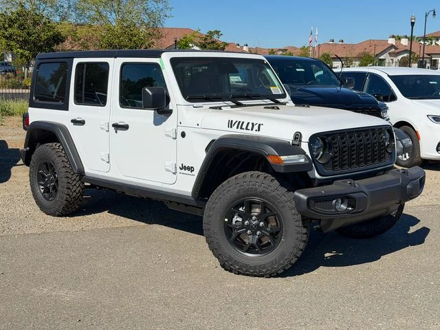 New 2026 Bright White Clear-Coat Exterior Paint Jeep Willys image 2