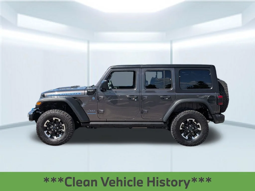 Used 2025 Gray Jeep Rubicon 4xe image 2