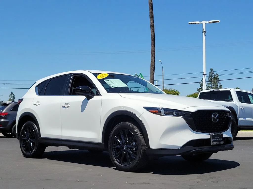 Certified Used 2025 White Metallic Mazda 2.5 S Carbon Edition image 35
