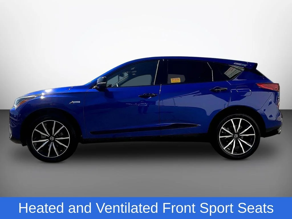 Certified Used 2025 Apex Blue Pearl Acura A-Spec Advance Package image 4