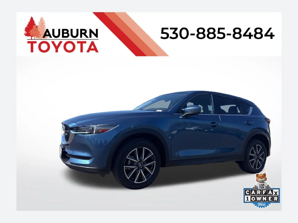 Used 2017 Eternal Blue Mica Mazda Grand Touring image 1