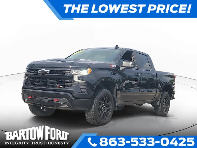 Used 2024 Black Chevrolet LT Trail Boss image 1