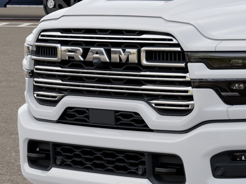 New 2026 Bright White Clear-Coat Exterior Paint RAM Laramie image 7