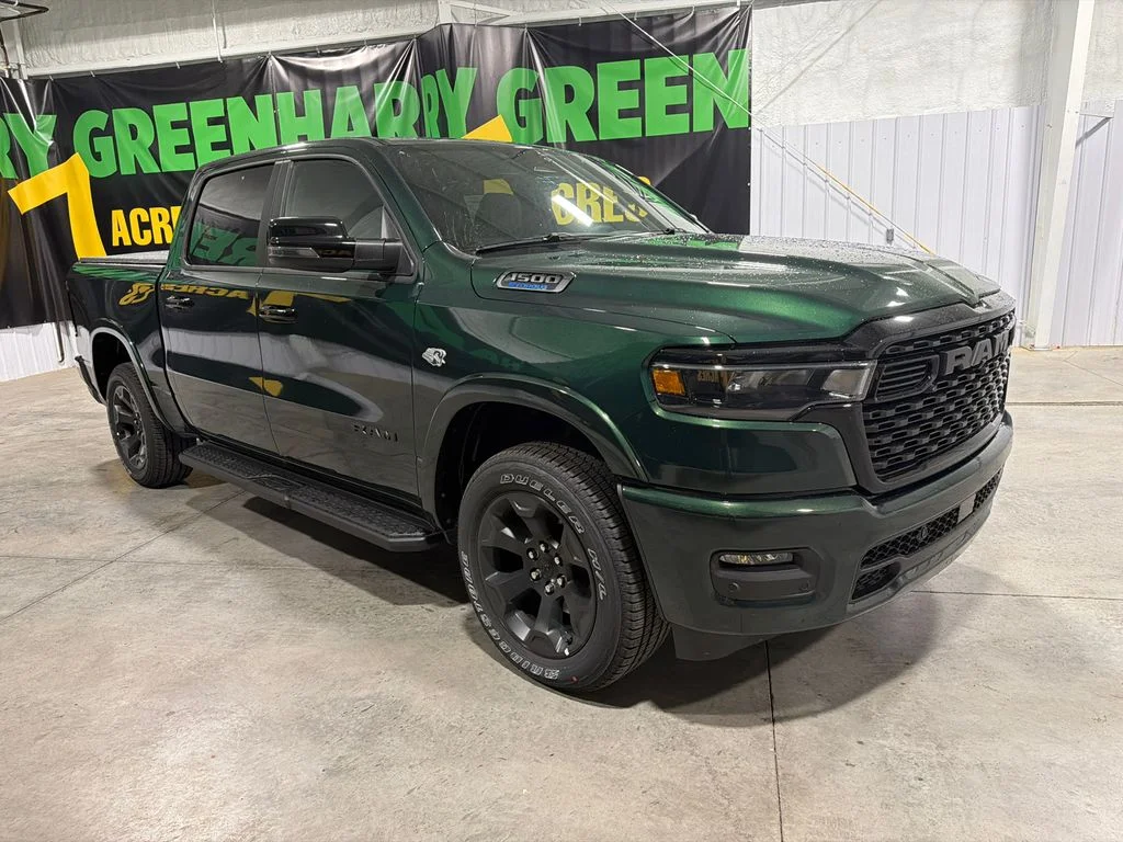 New 2026 Serrano-Green Metallic Exterior Paint RAM Big Horn image 2