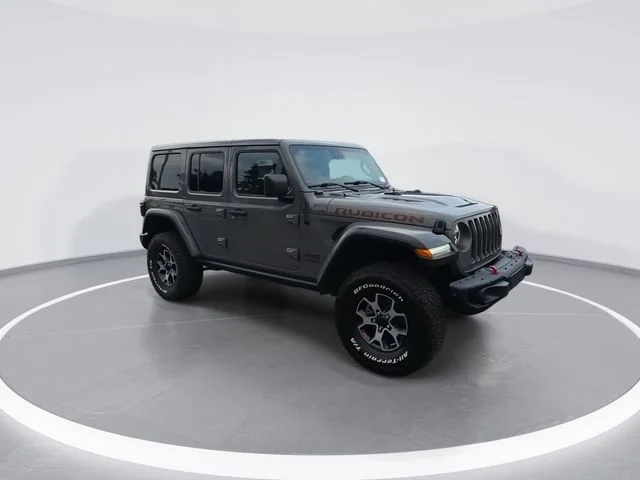 Used 2021 Gray Jeep Unlimited Rubicon image 2