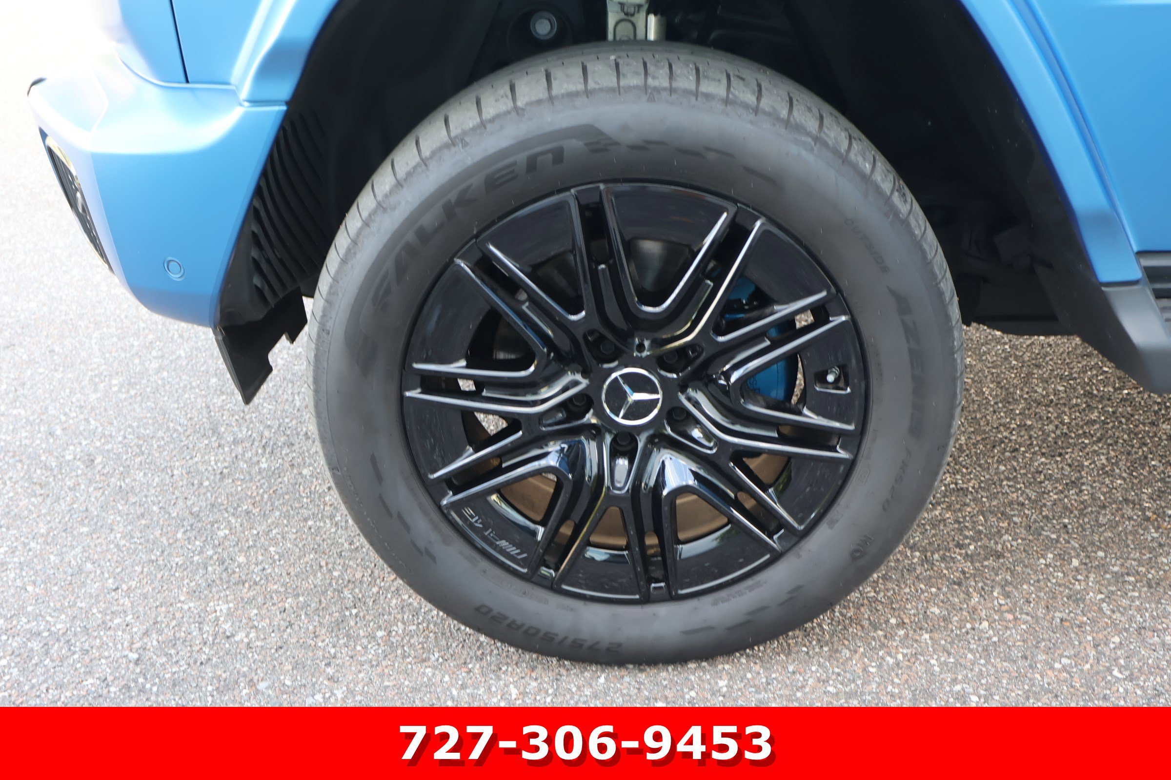 Certified Used 2025 MANUFAKTUR South Sea Blue Magno Mercedes-Benz G 580e image 14