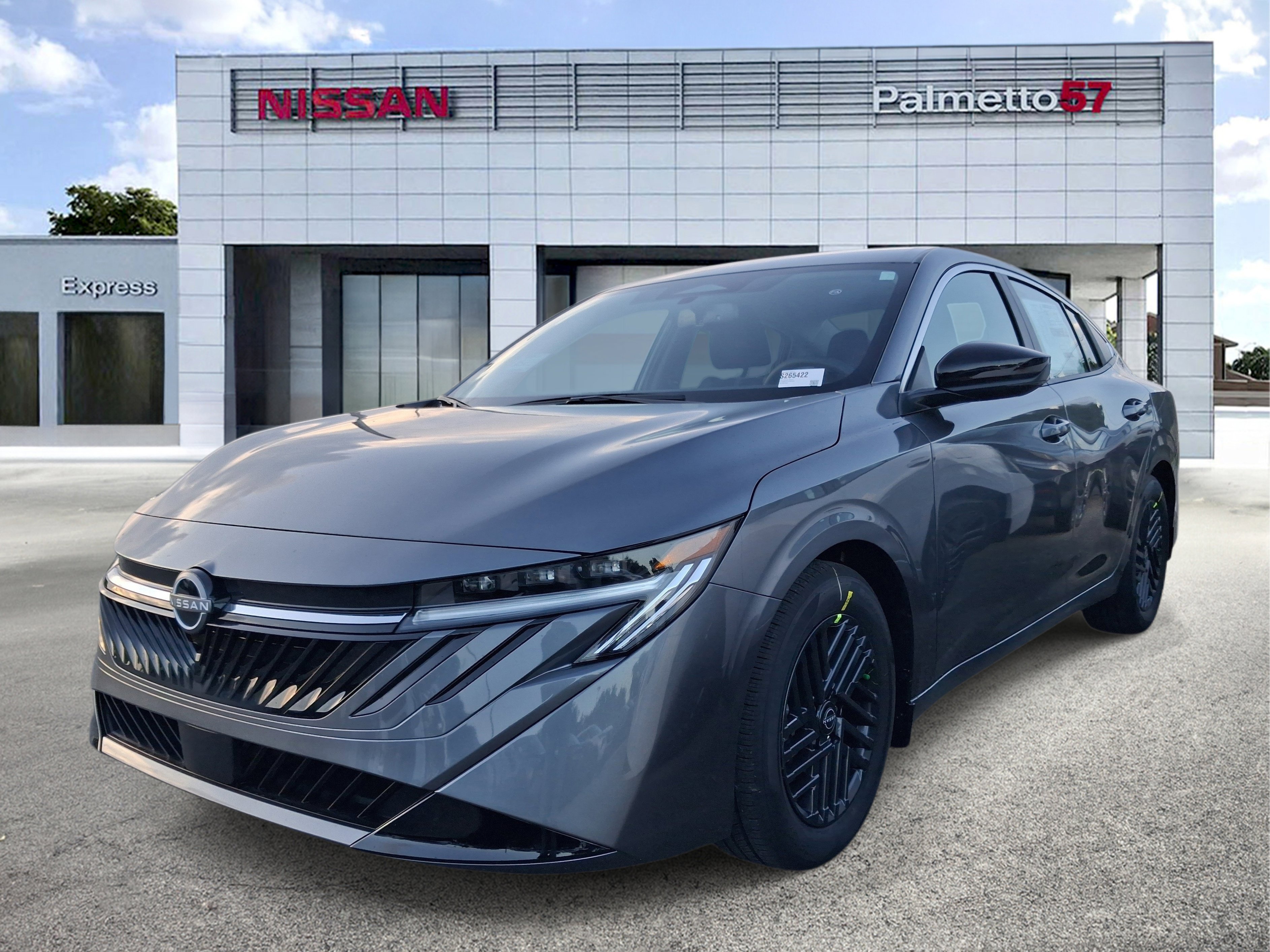 New 2026 Gun Metallic Nissan SV image 3
