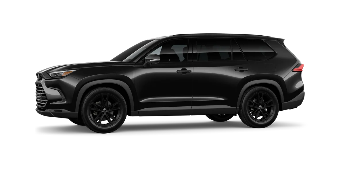 New 2026 Midnight Black Metallic Toyota Hybrid Nightshade image 3