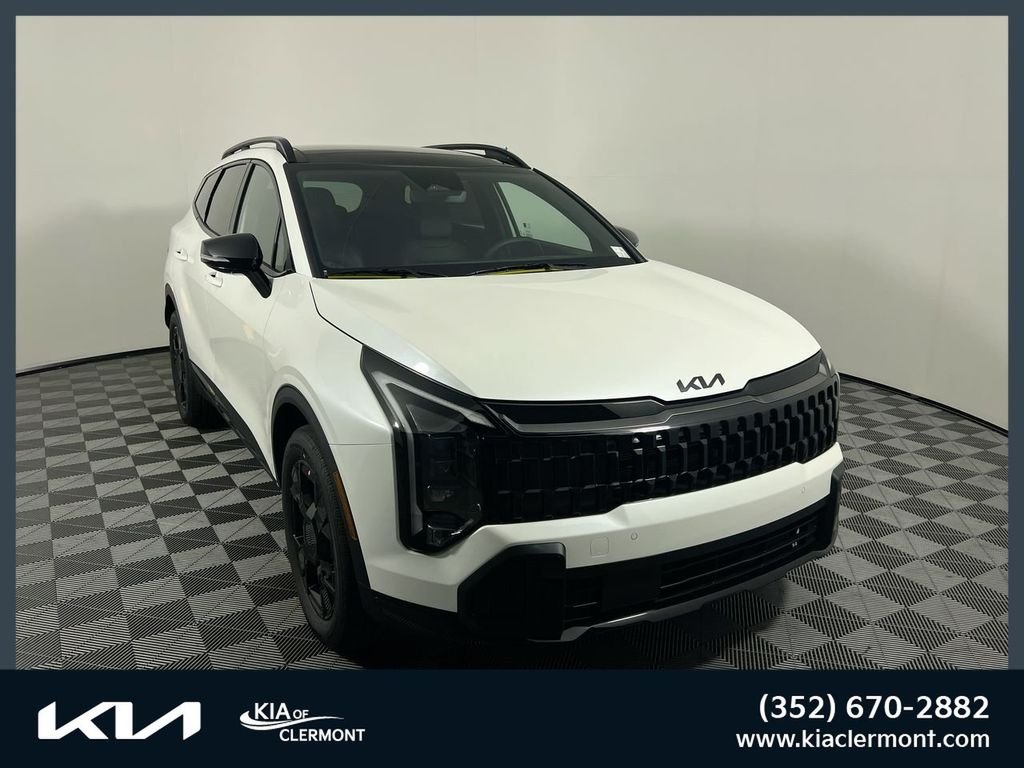 New 2026 Snow White Pearl Kia X-Line image 1