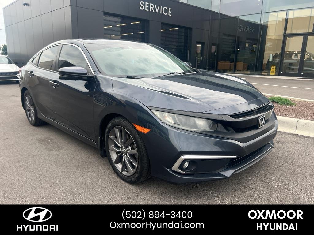 Used 2019 Cosmic Blue Metallic Honda EX image 1