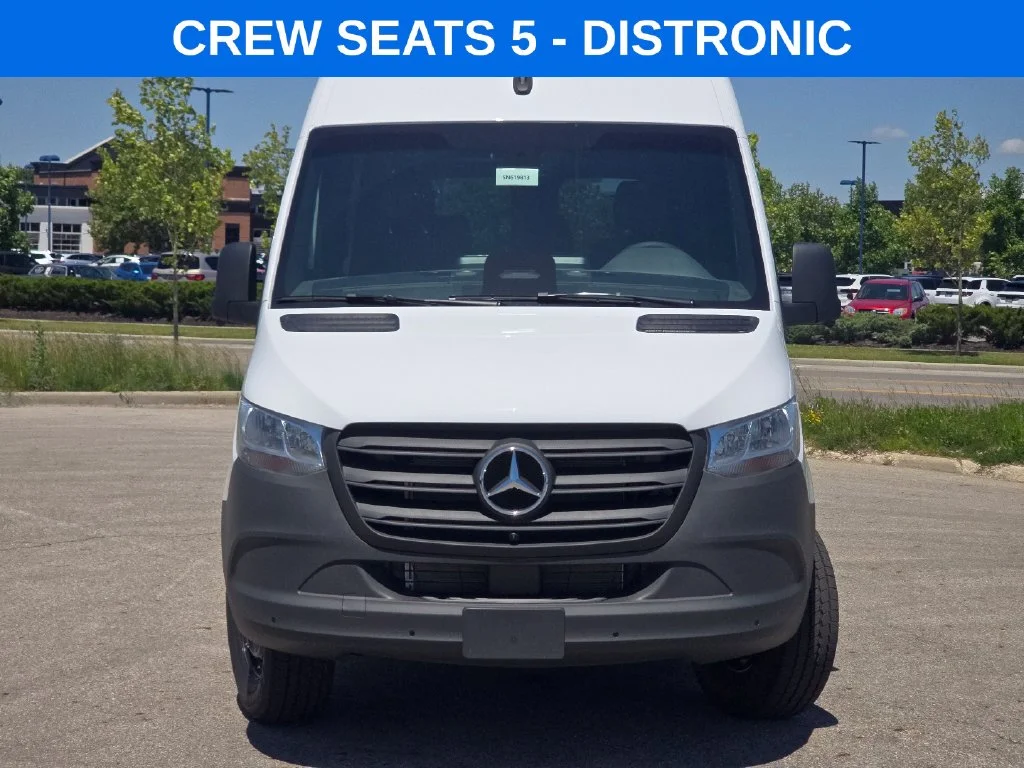 New 2026 Arctic White Mercedes-Benz Crew 144 WB image 8