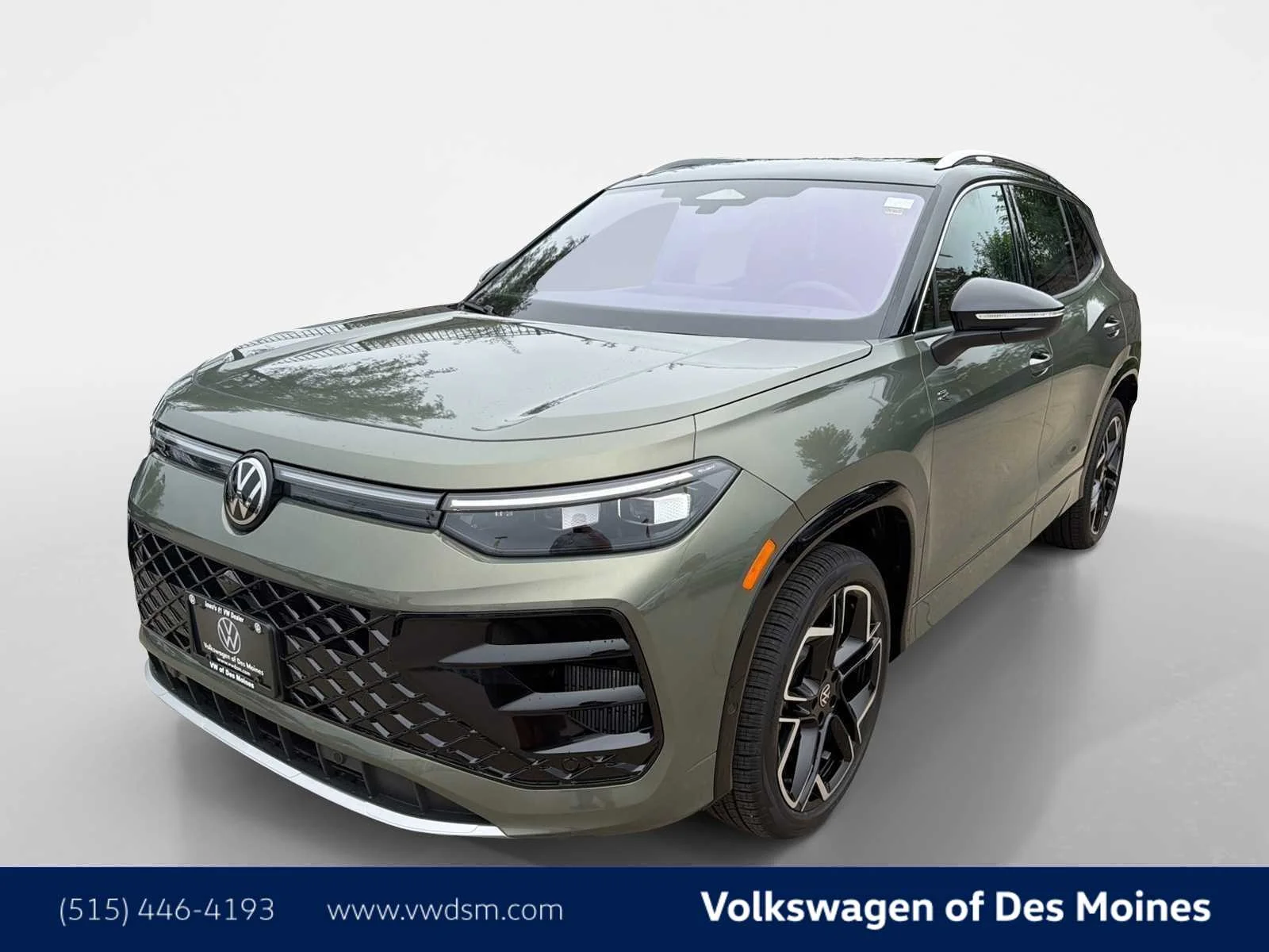 New 2026 Green Volkswagen SEL R-Line Turbo image 1