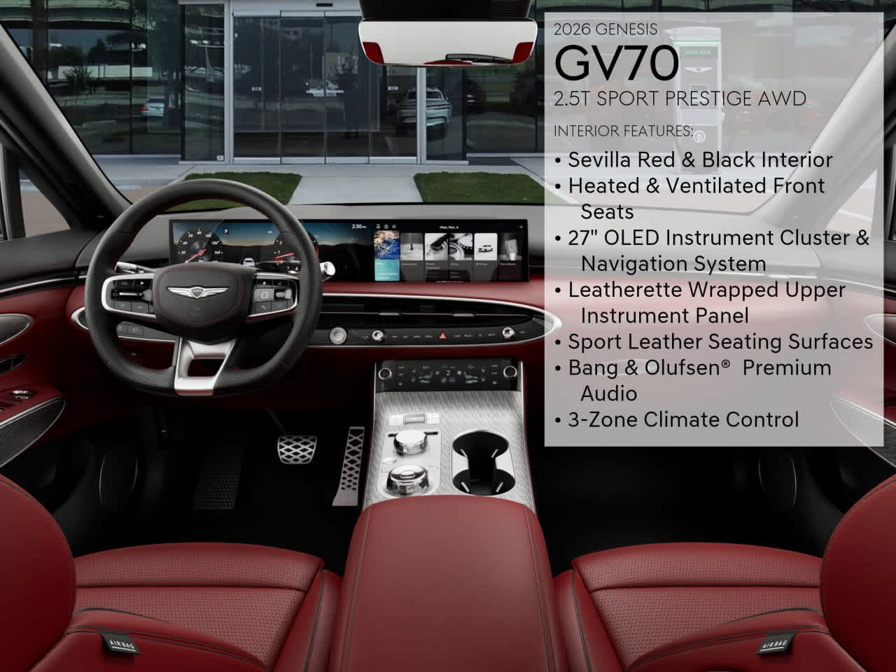 New 2026 Savile Silver Genesis 2.5T Sport Prestige image 17