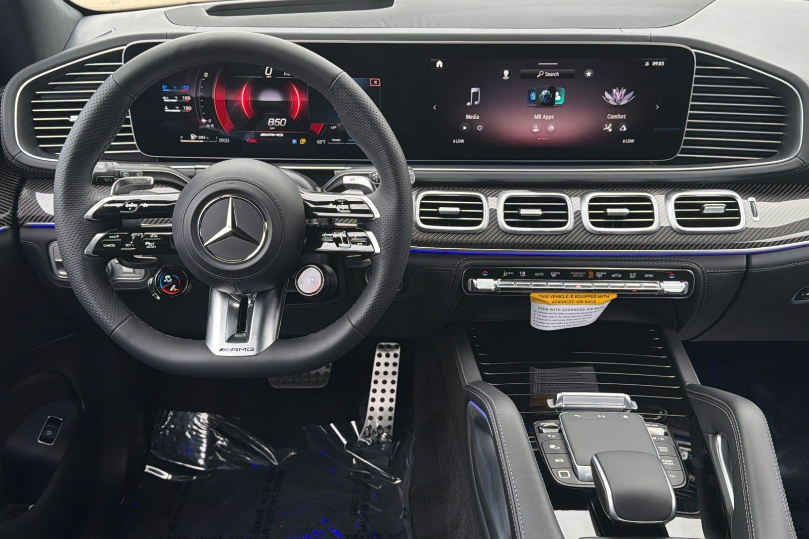 New 2026 MANUFAKTUR Alpine Grey Mercedes-Benz GLS 63 AMG® image 28