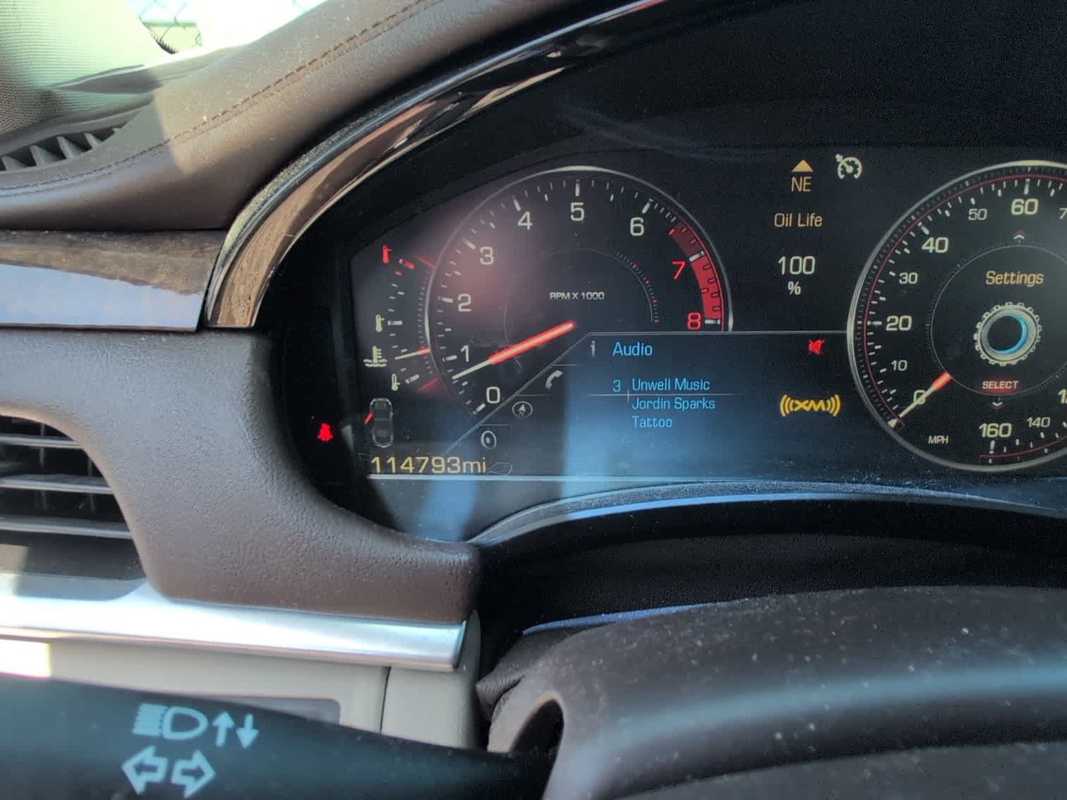 Used 2013 Black Diamond Tricoat Cadillac Premium image 9