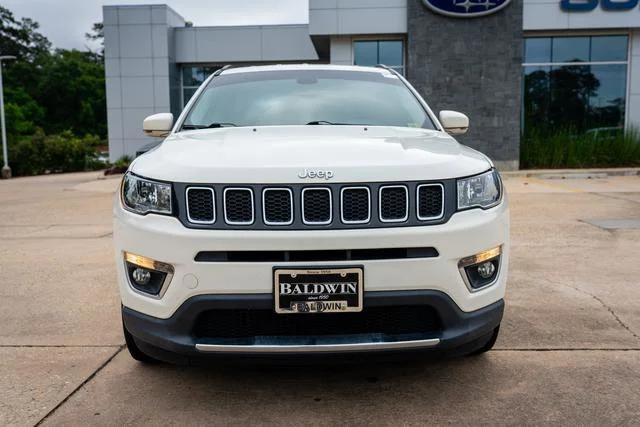 Used 2019 White Clearcoat Jeep Limited image 12