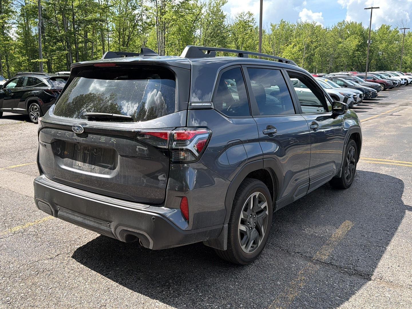 Used 2025 Magnetite Gray Metallic Subaru Limited image 8