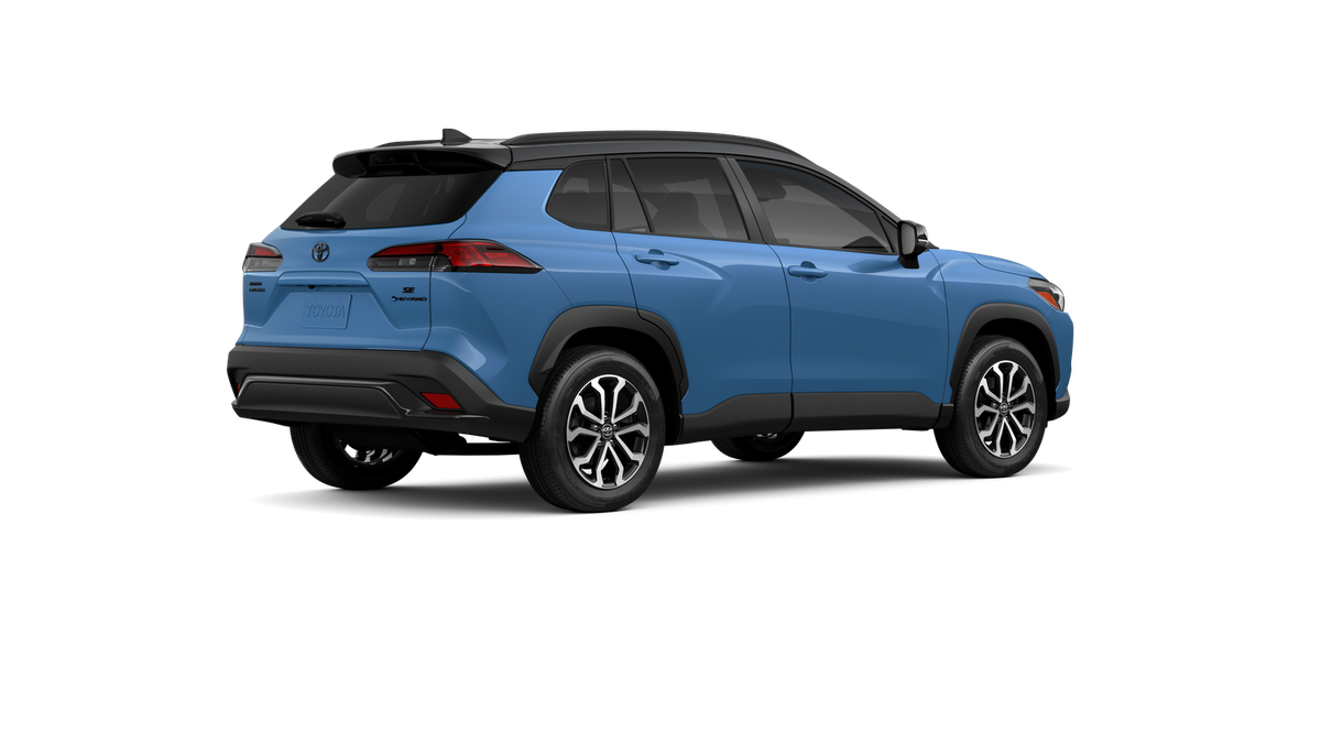 New 2026 Cavalry Blue Toyota Hybrid SE image 10