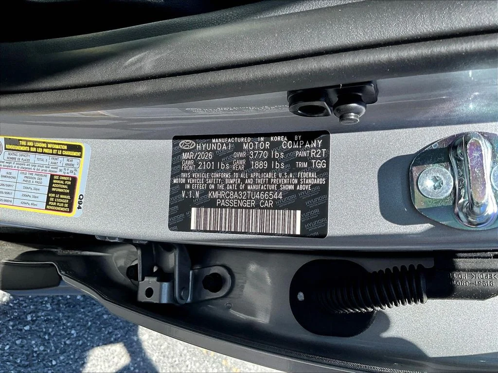 New 2026 Silver Hyundai SEL image 14