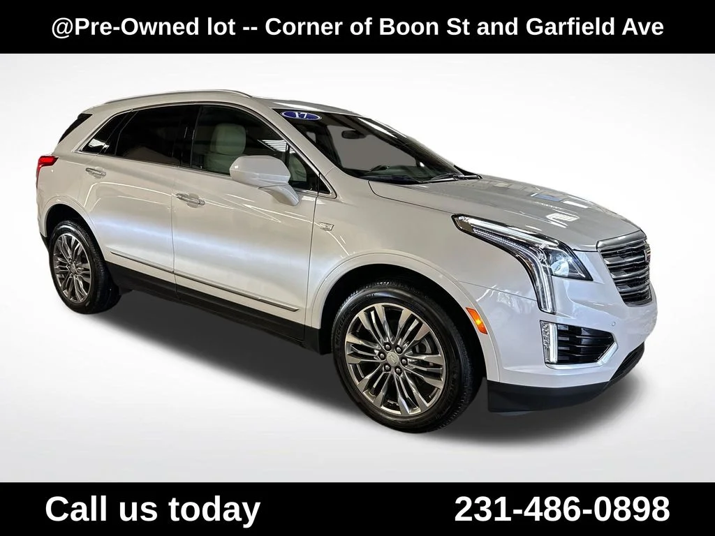 Used 2017 White Cadillac Premium Luxury image 7