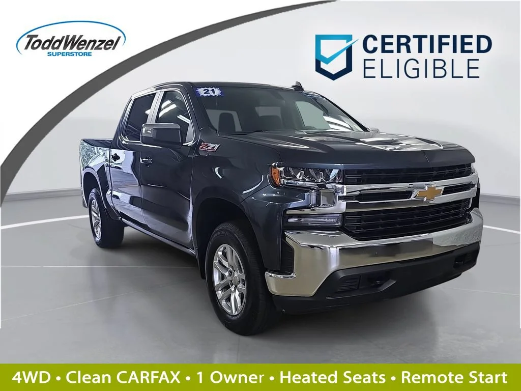 Certified Used 2021 SHADOW GRAY METALLIC Chevrolet LT image 1