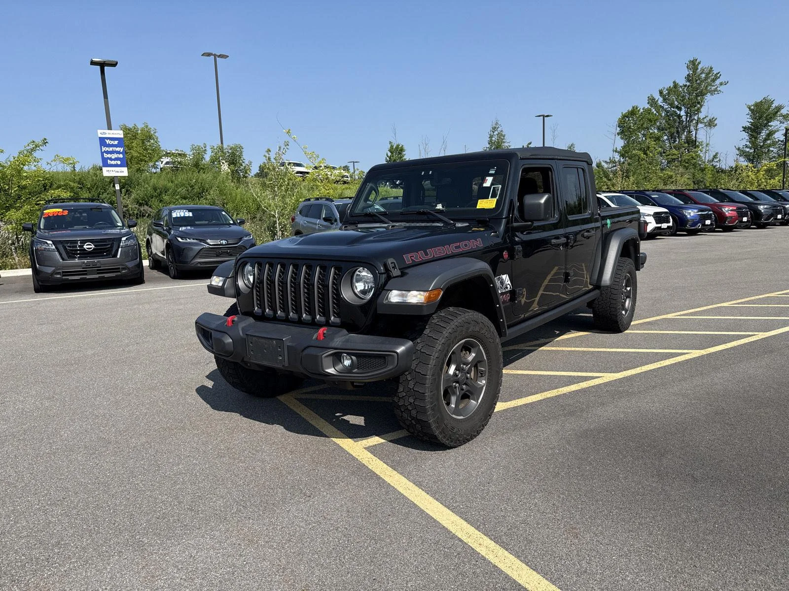 Used 2022 Black Clearcoat Jeep Rubicon image 7