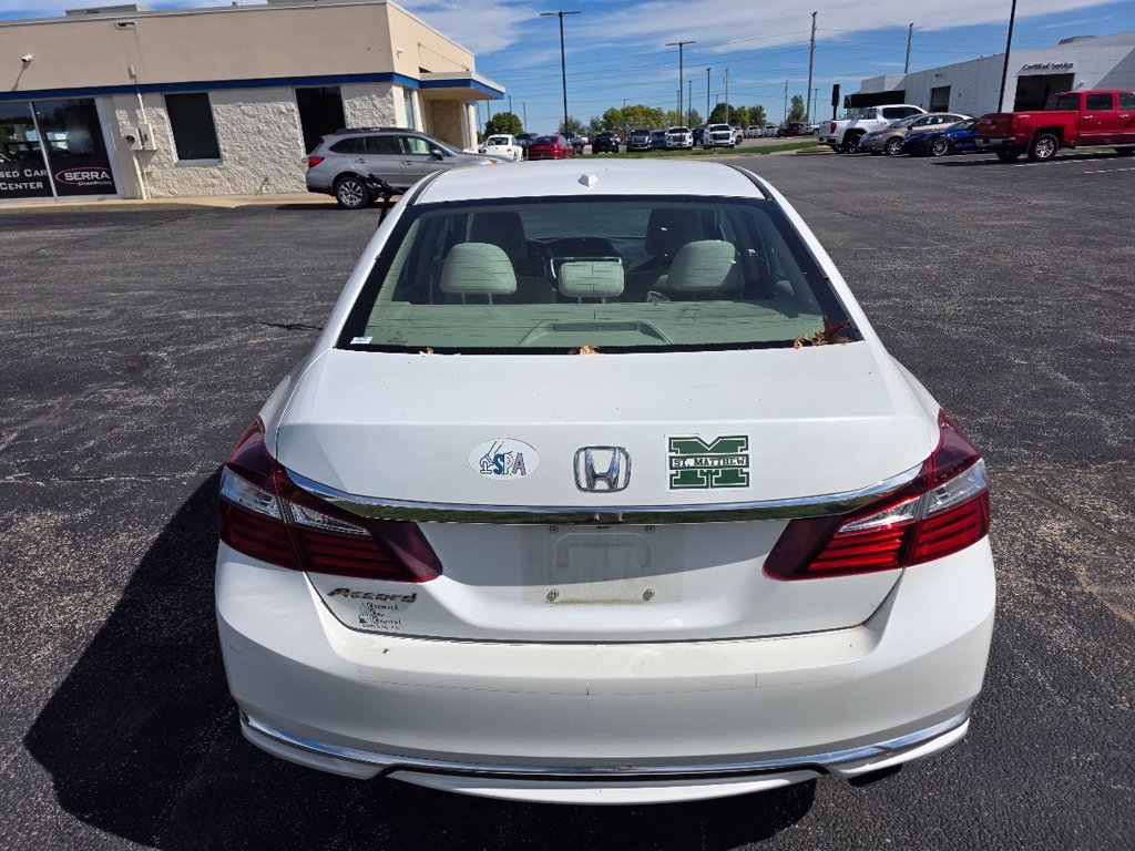 Used 2017 White Orchid Pearl Honda EX image 3