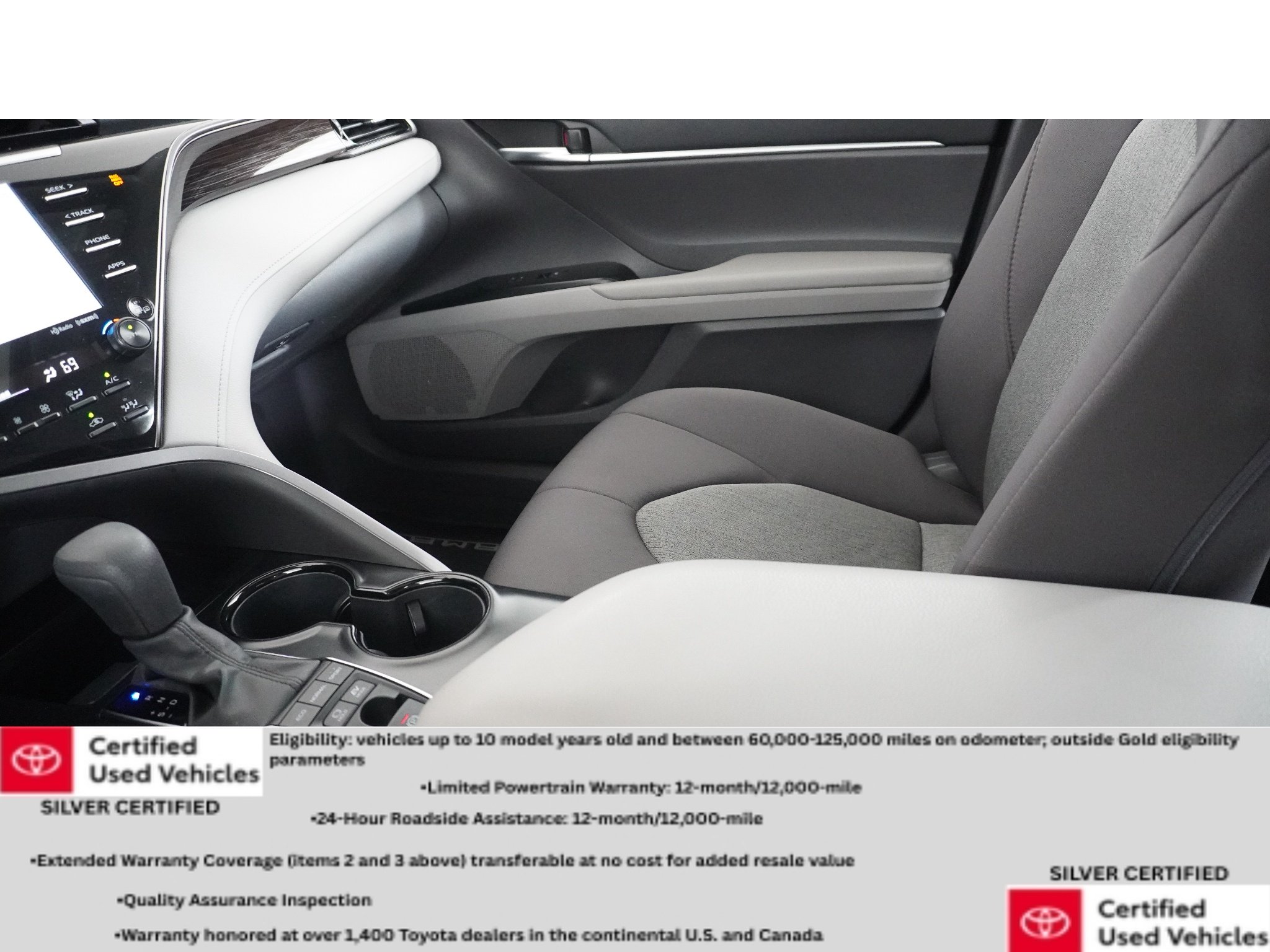 Certified Used 2020 Predawn Gray Mica Toyota Hybrid LE image 27