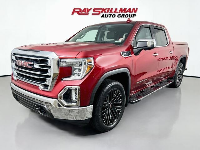 Used 2019 RED QUARTZ TINTCOAT GMC SLT image 3