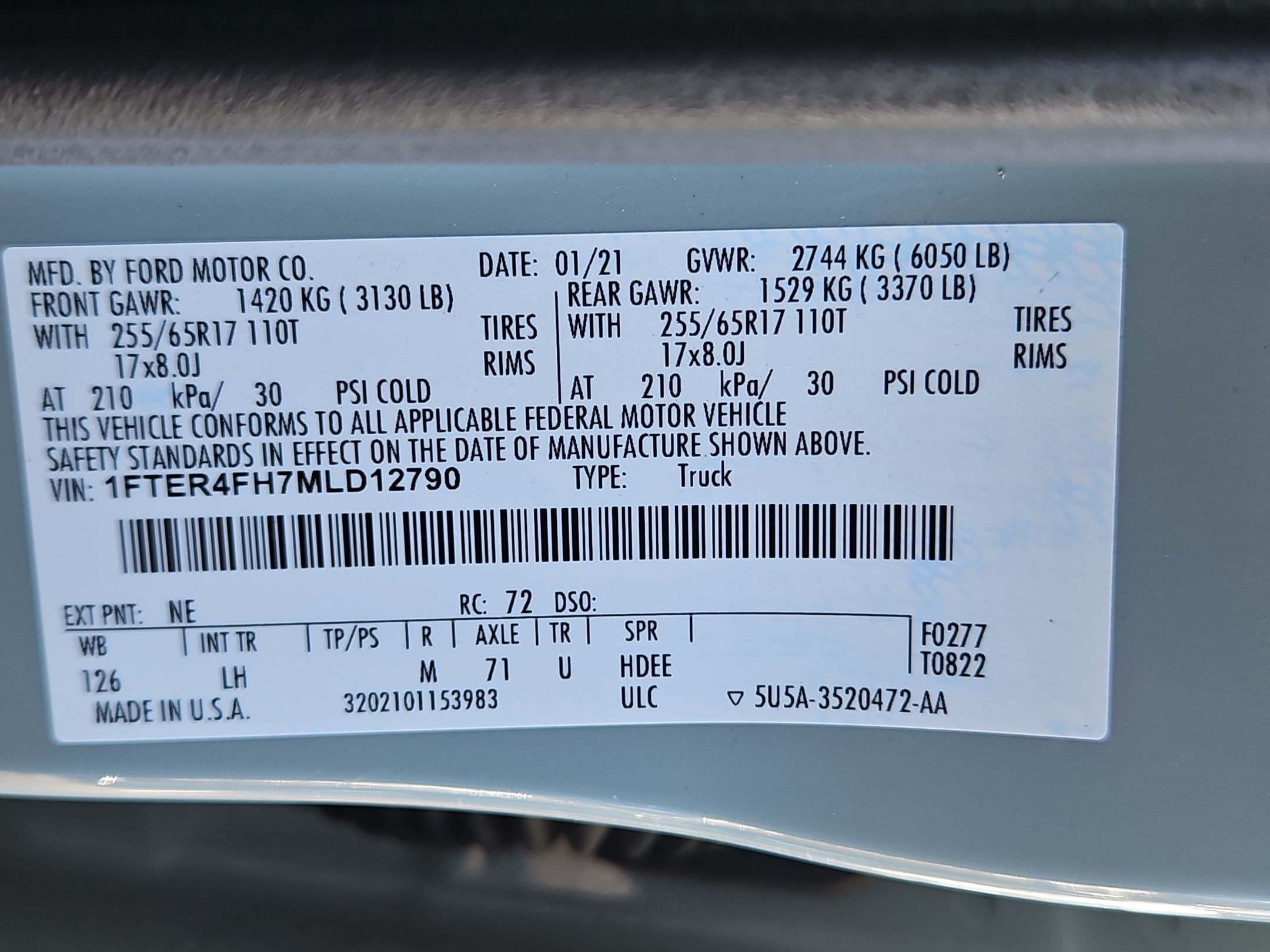 Certified Used 2021 Gray Ford XLT image 31