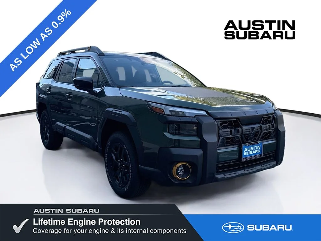 New 2026 Green Subaru Wilderness image 1