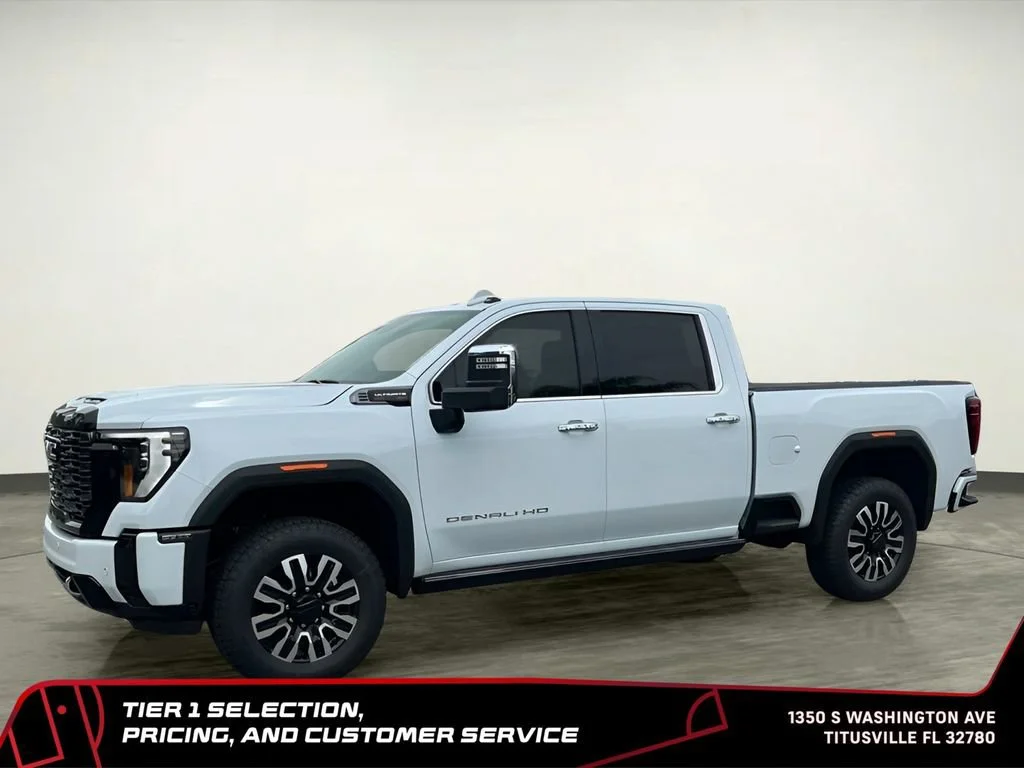 New 2026 Glacier White Tricoat GMC Denali Ultimate image 2