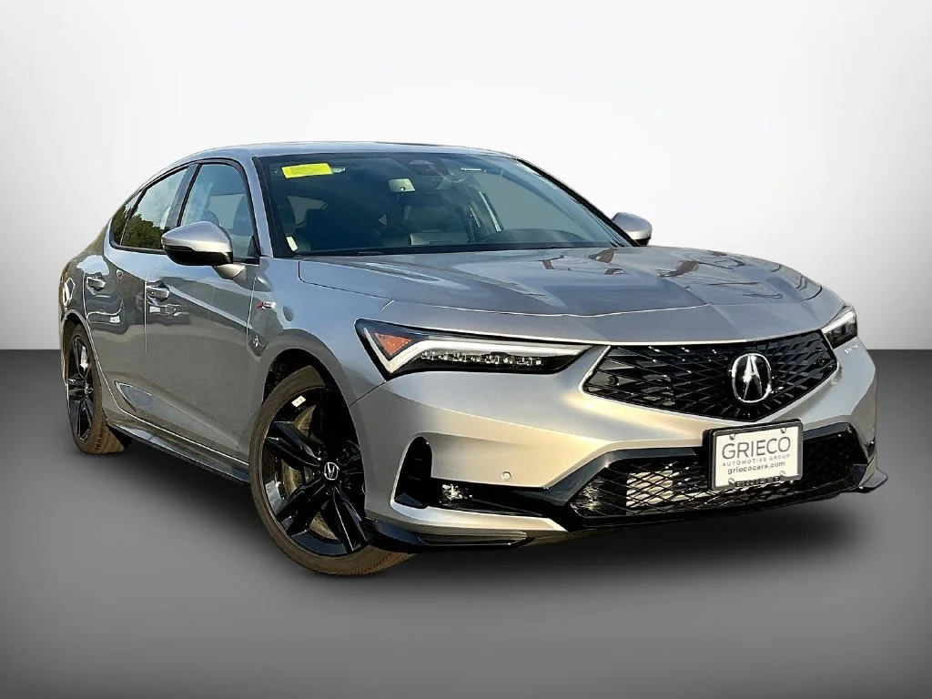 New 2026 Solar Silver Metallic Acura FWD A-Spec with Technology image 1