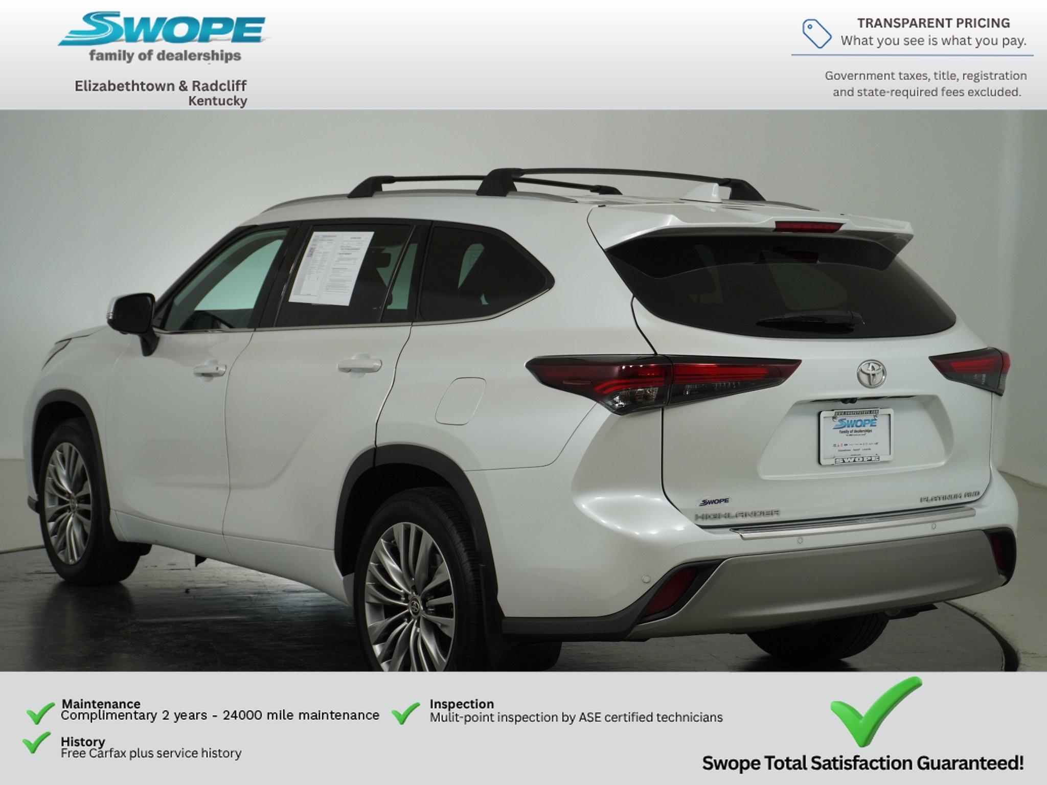 Used 2024 Wind Chill Pearl Toyota Platinum image 5