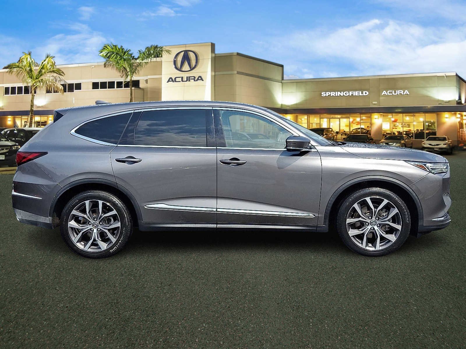 Certified Used 2024 Liquid Carbon Metallic Acura SH-AWD TECH image 7