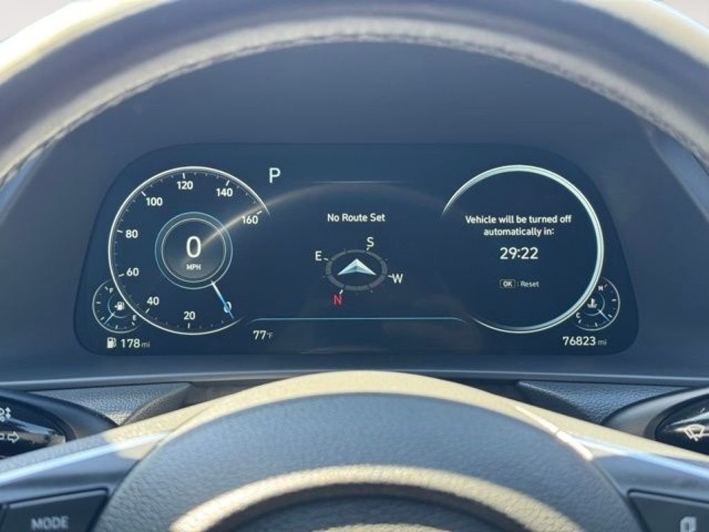 Used 2021 Blue Hyundai Limited image 16