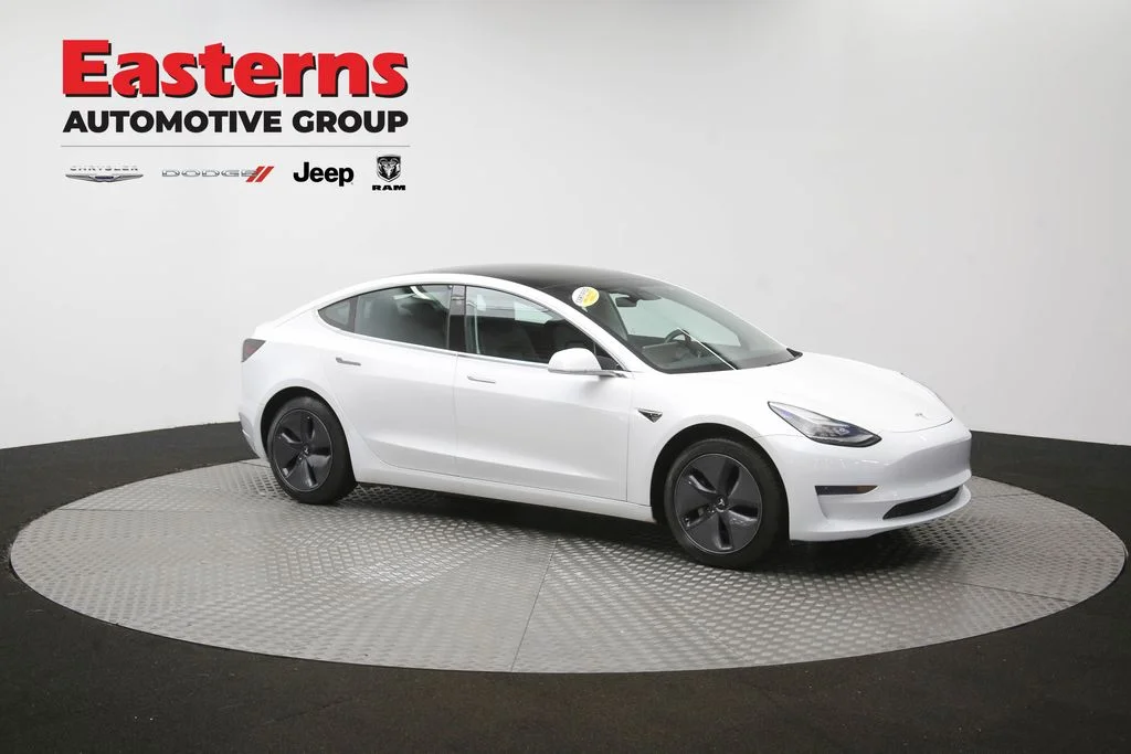 Used 2020 White Tesla Standard image 44