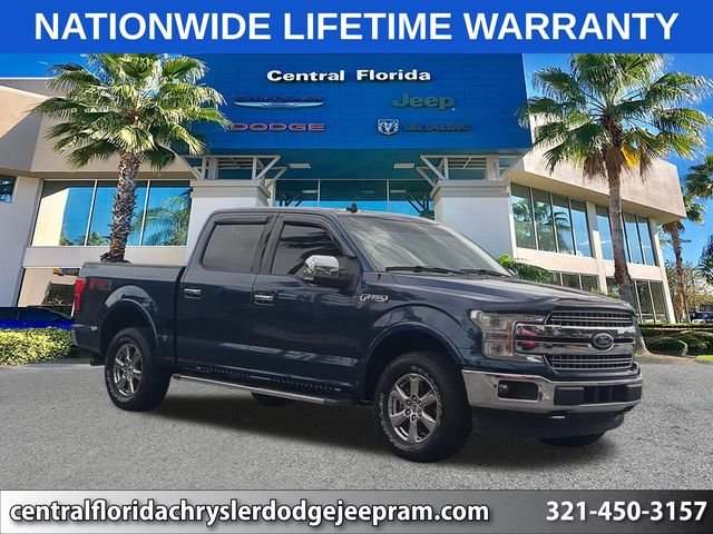Used 2019 Blue Ford Lariat image 1