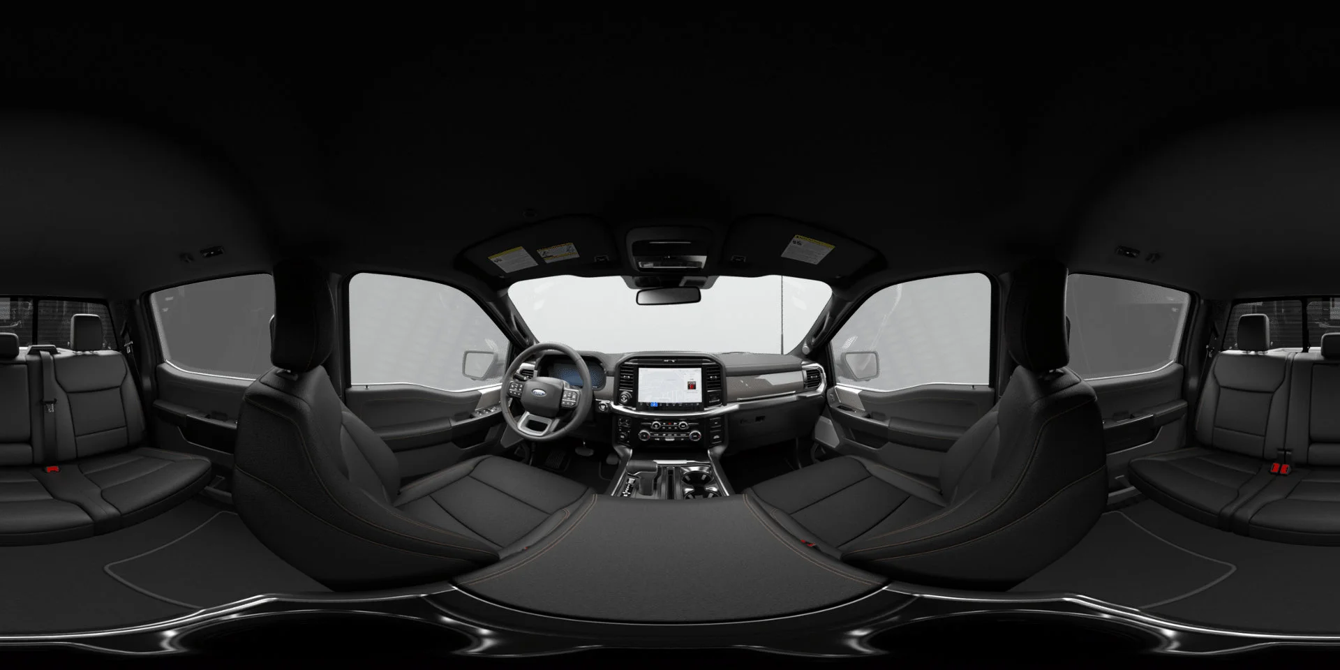New 2026 Carbonized Gray Metallic Ford LARIAT image 8