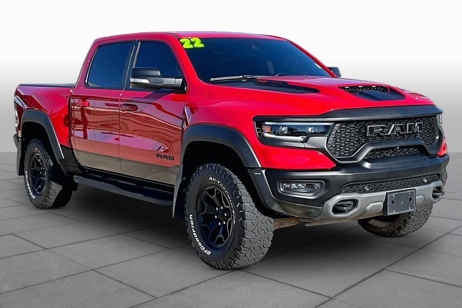 Used 2022 Flame Red Clearcoat Ram TRX image 7