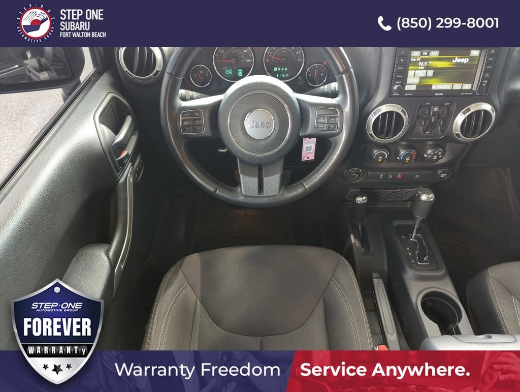 Used 2017 Black Jeep Unlimited Sahara image 14