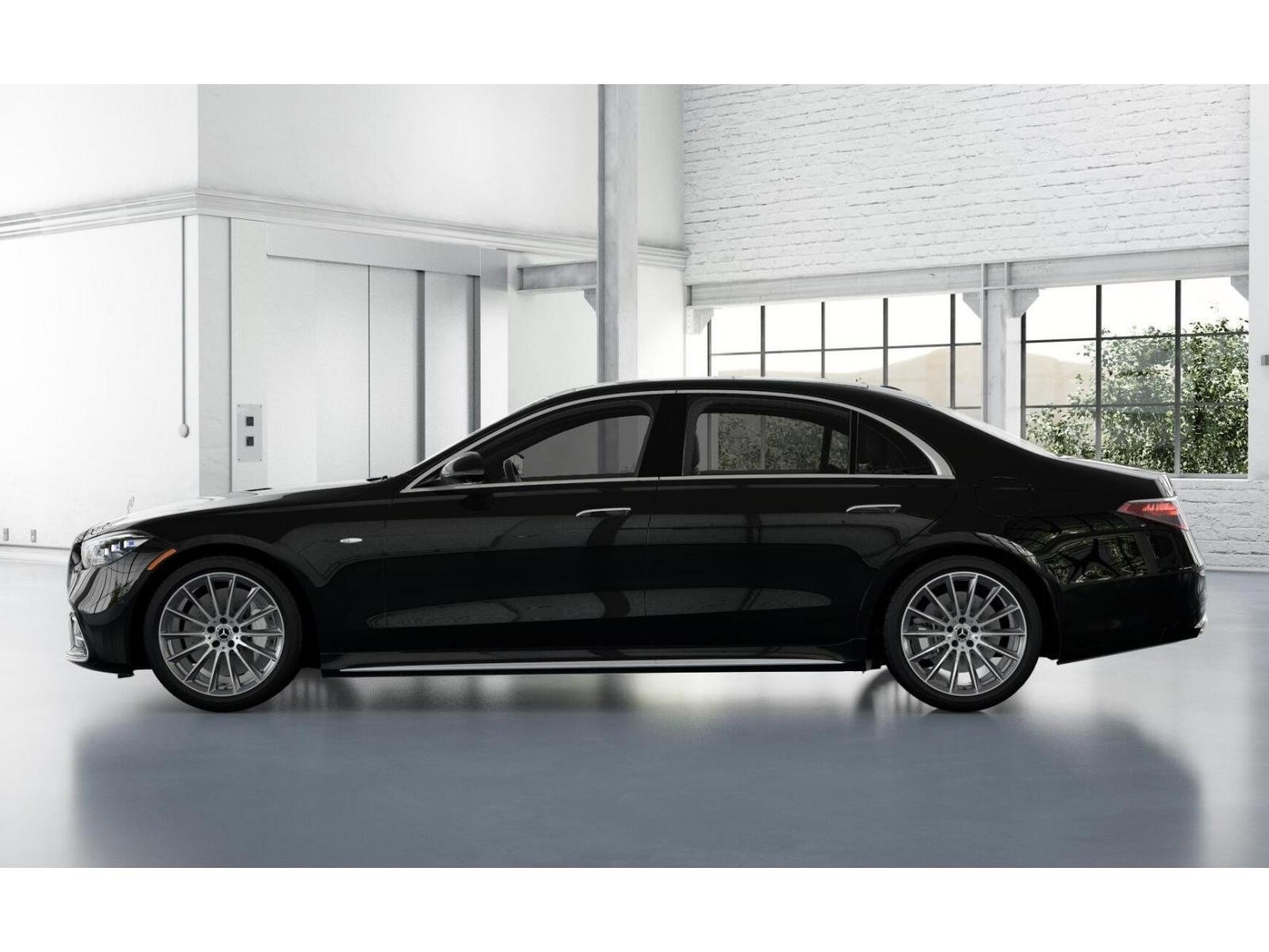 New 2026 Black Mercedes-Benz S 580e 4D Sedan 4MATIC® image 35