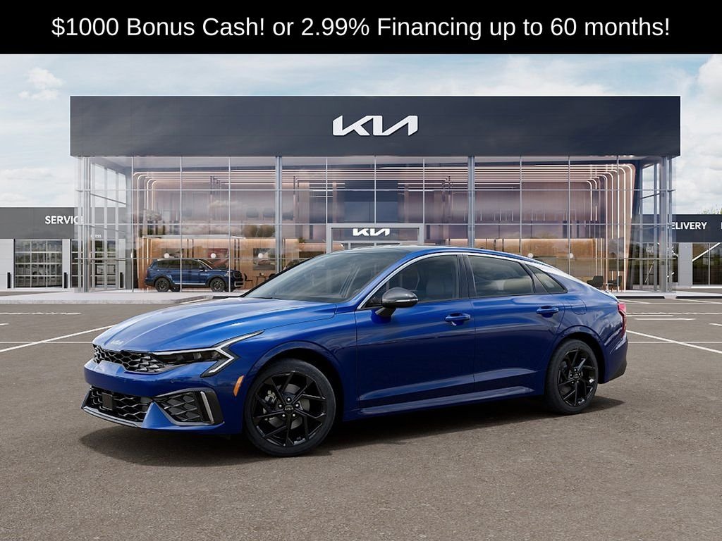 New 2026 Yacht Blue Kia GT-Line AWD image 3