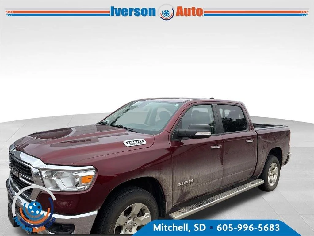 Used 2019 Delmonico Red Pearlcoat Ram Big Horn/Lone Star image 3