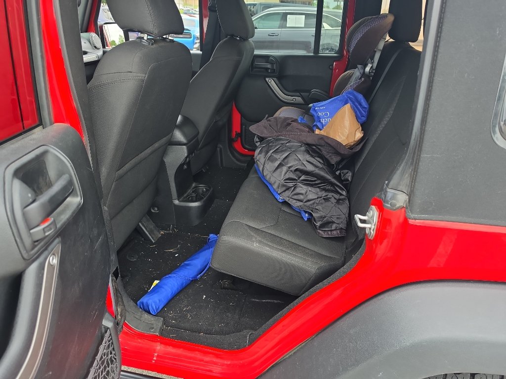 Used 2017 Firecracker Red Clearcoat Jeep Sport image 6