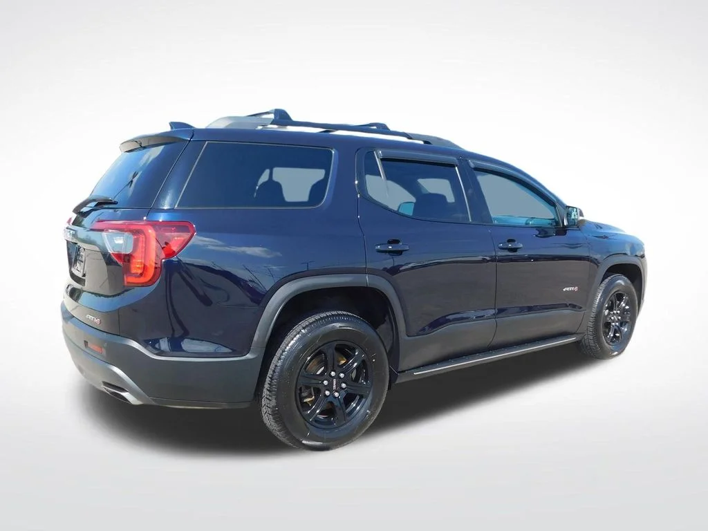 Used 2021 Midnight Blue Metallic GMC AT4 image 3